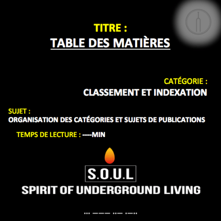 INDEX DES ARTICLES – LES PAROLES DE CHRIS